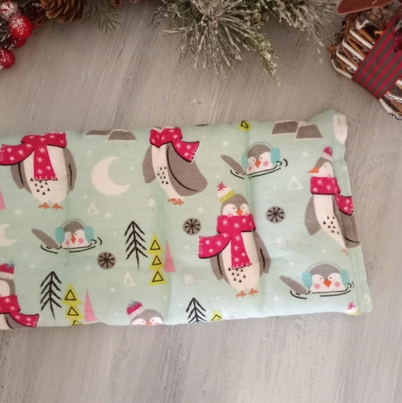 Microwavable Heating Pad Winter Penquins Heat Pack - Picture 6 of 7